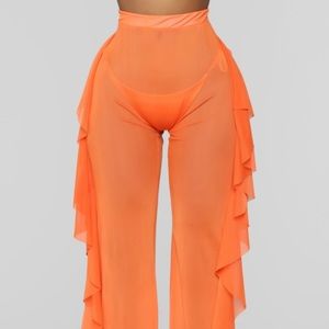 Bathing suit bottom coverup